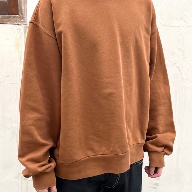 드리스 반 노튼 오버사이즈드 스웻 셔츠 맨투맨