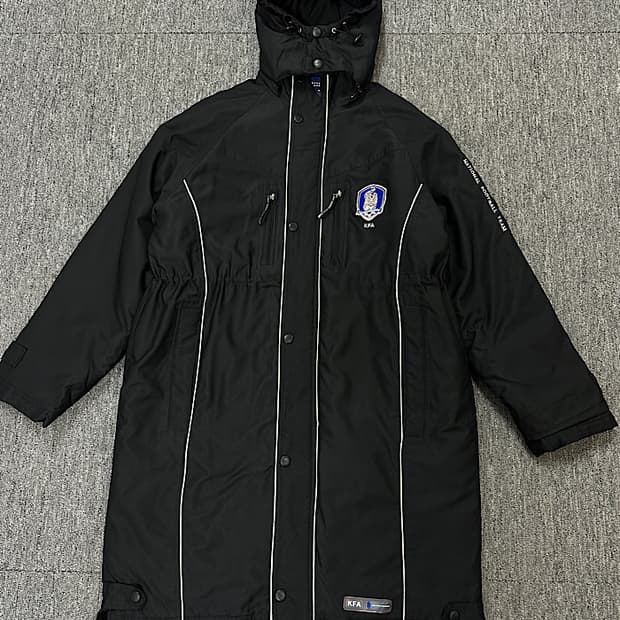 KFA 한국 축구 국대 롱패딩 