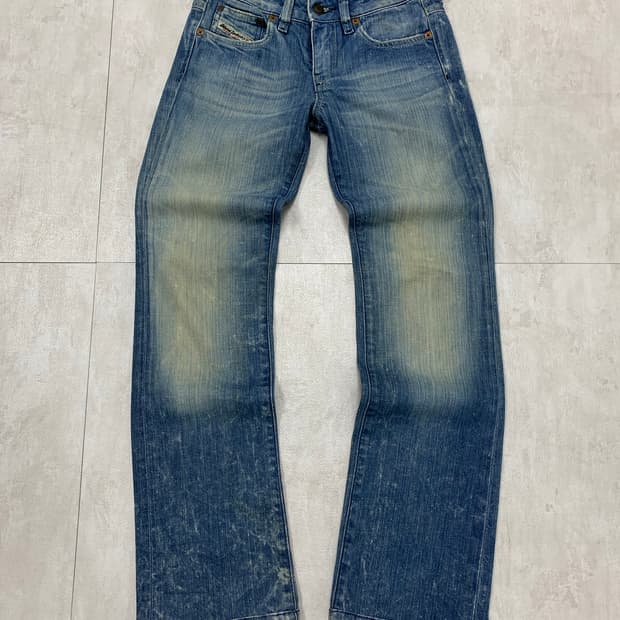 디젤 워싱 데님 팬츠 #525