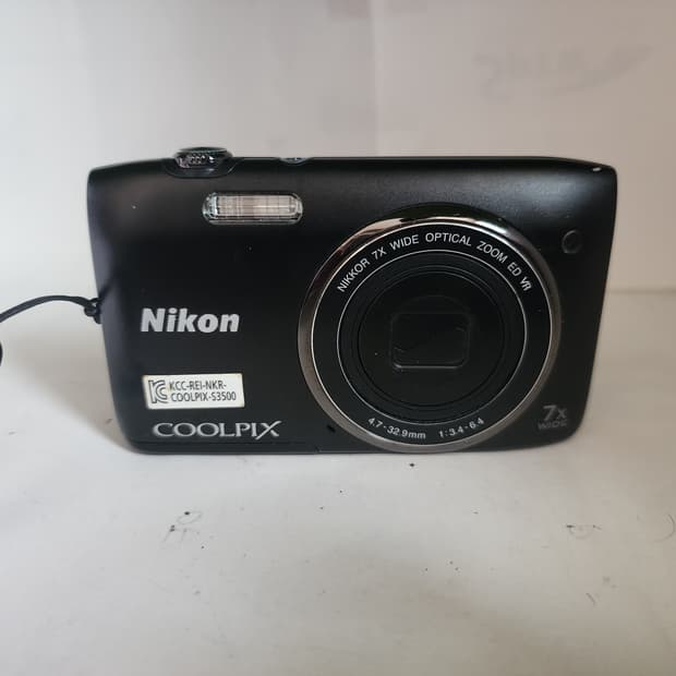 니콘 쿨픽스 S3500 블랙 카메라