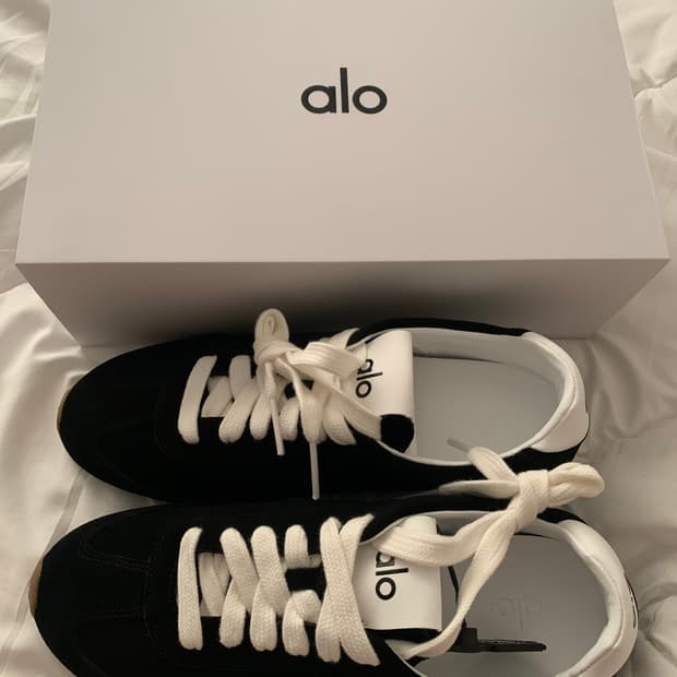 알로 선셋 스니커즈 블랙 8w 240 245 운동화 신발