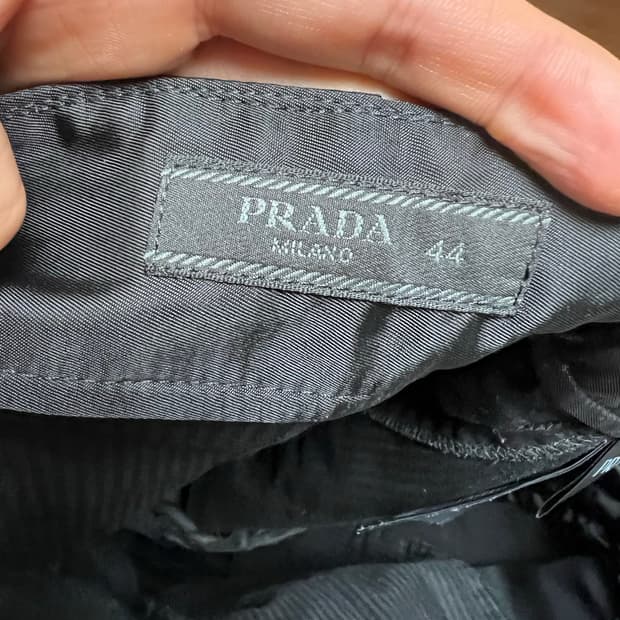 프라다 리나일론 팬츠 spg30 44사이즈
