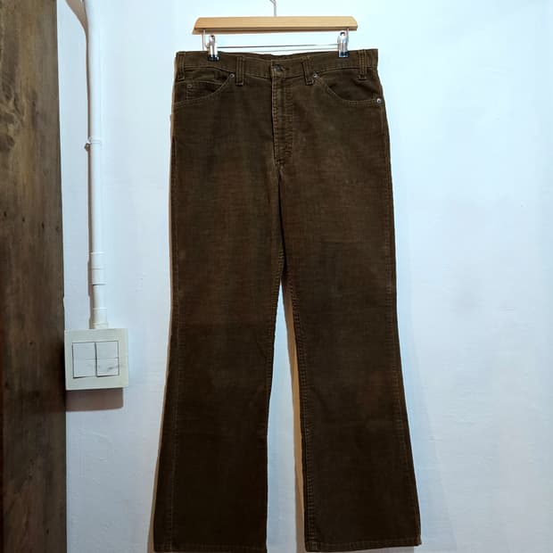 70's Levis 517 Corduroy 브라운 (USA)