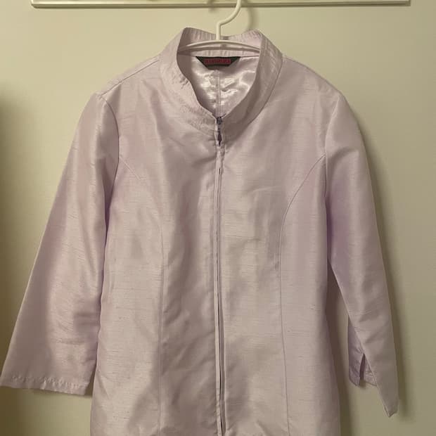 연보라 자켓 