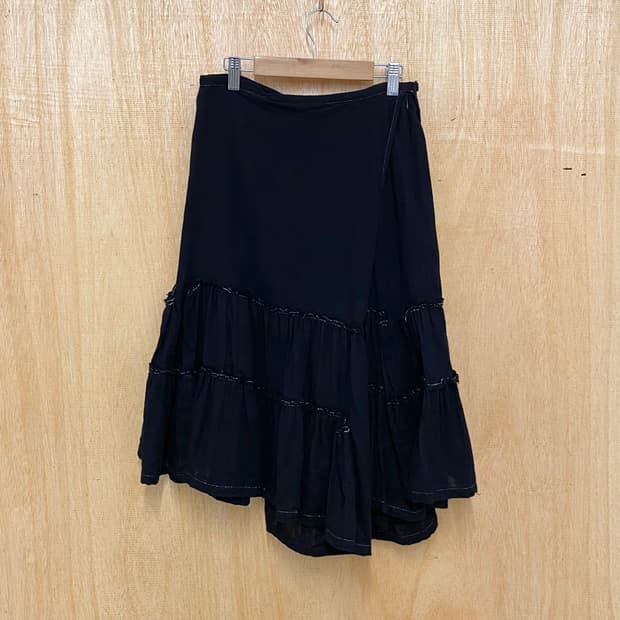 COMME DES GARCONS tricot unbalance skirt