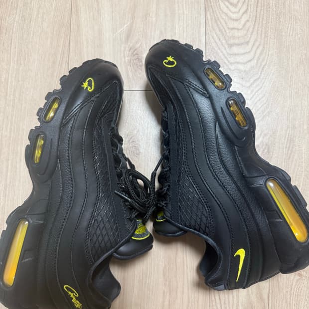 [265] 나이키 에어맥스95 코르테이즈 블랙 옐로우