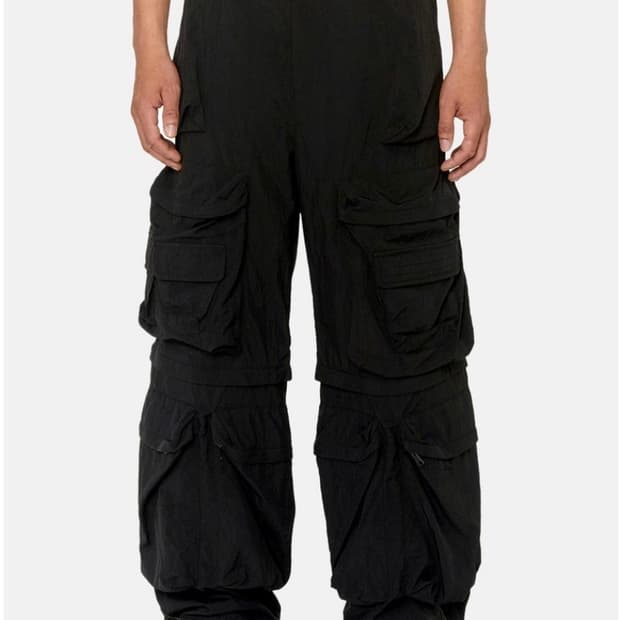 [50] 디젤 P-스테인드 나일론 카고 팬츠 2way