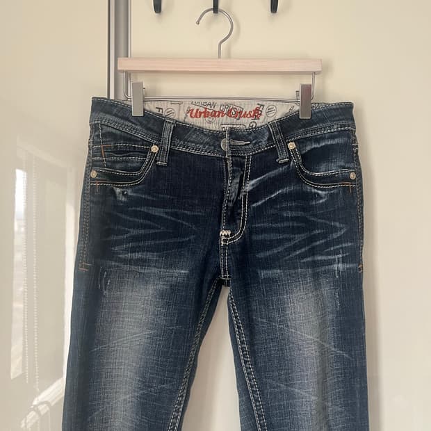 빈티지 데님 스키니진 