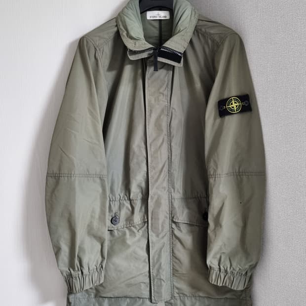 스톤아일랜드 마이크로랩스 코트자켓