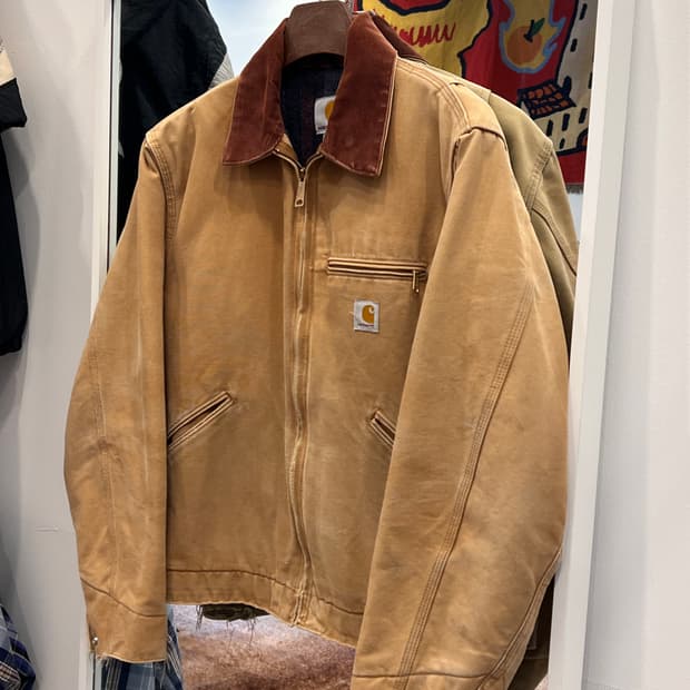 Carhartt 칼하트 덕 캔버스 디트로이트 워크 자켓 (USA)
