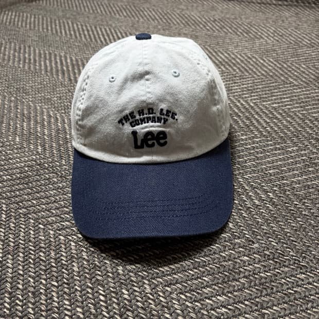 Lee (리) 트위치 로고 배색 네이비 볼캡