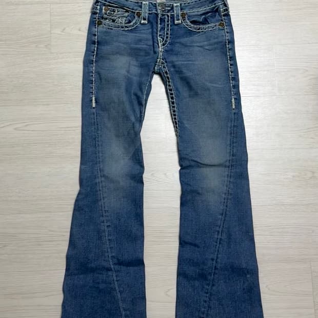 트루릴리전 부츠컷 데님진