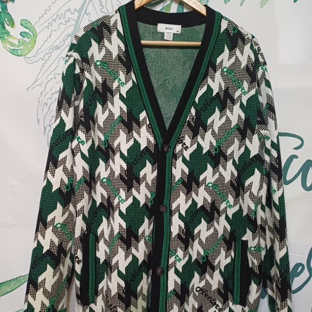 [BON]남성 본 하운드투스 간절기 가디건 xl