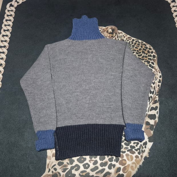 (나이젤 카본 착용)나이젤 카본 조지로우 롤 넥 니트 스웨터 46 정품