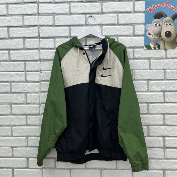 나이키 NSW 더블 스우시 우븐 바람막이-2XL