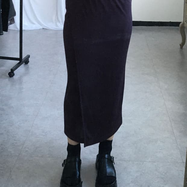 Flow long skirt