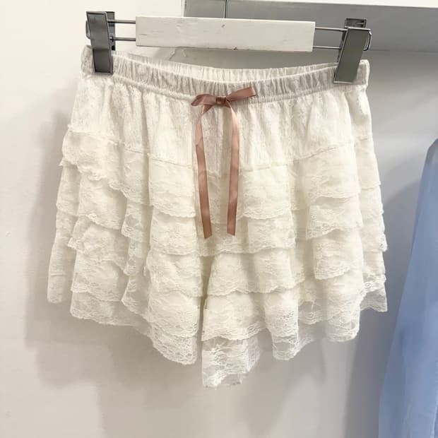 빈티지 레이스 반바지