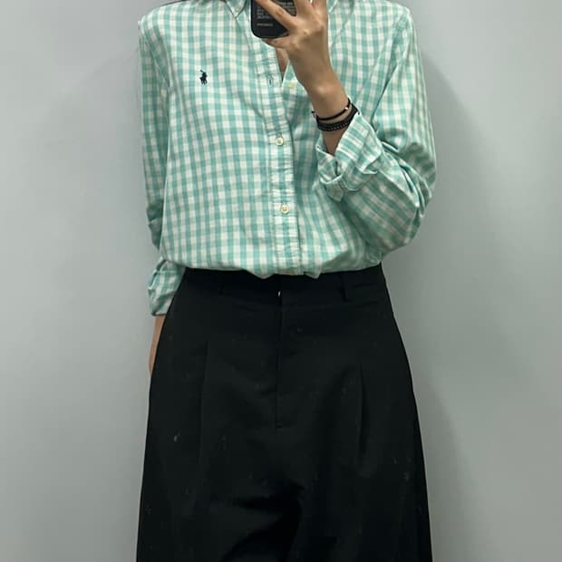 폴로 랄프로렌 체크 셔츠