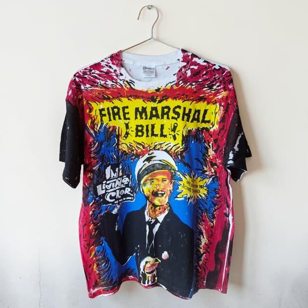 G rags72 Fire Marshal Bill 프린팅 티셔츠 L