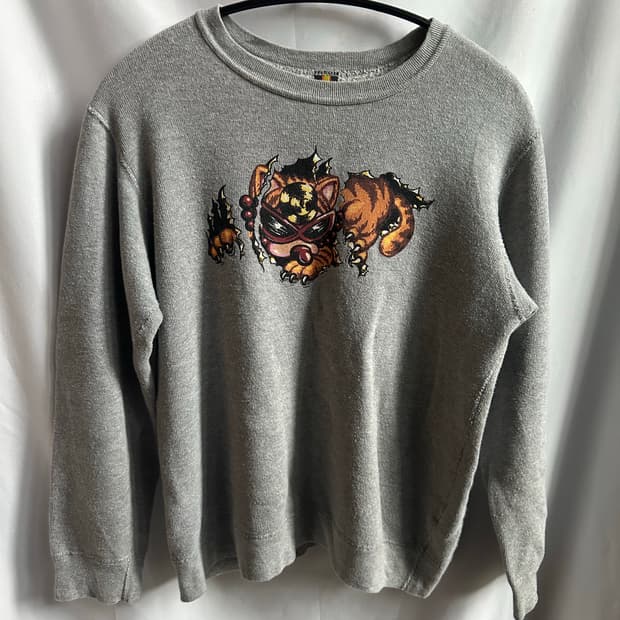 히스테릭 글래머 미니 스웻셔츠