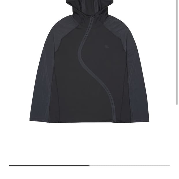 산산기어 웨이브 롱슬리브 블루 차콜