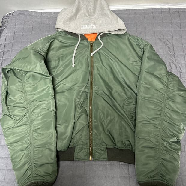 [S] 16FW 베트멍 초판 후드 봄버 마원 자켓 og