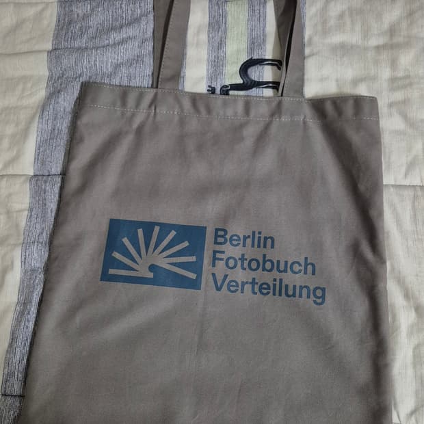 베를린포토북디스트리뷰션 에코백 그레이