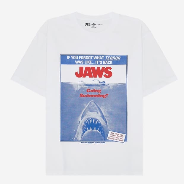 [남녀공용L]유니클로 죠스 JAWS 그래픽 티셔츠