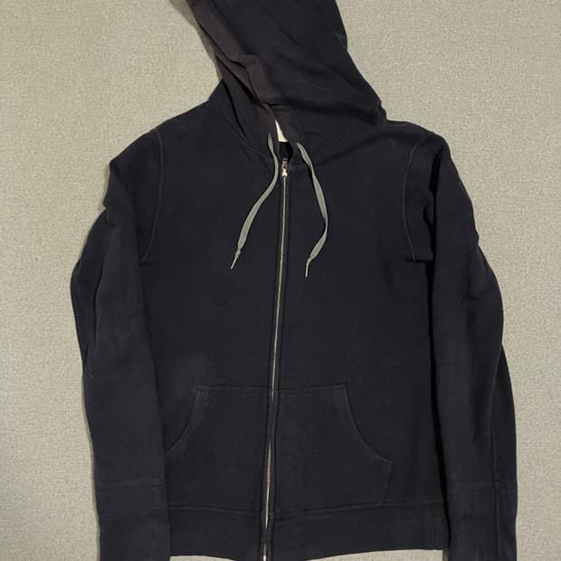 [36] N.Hollywood 레귤러 후드 네이비