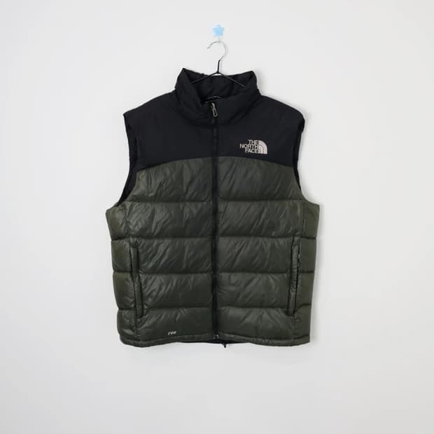 The North Face Green Down Puffer Vest