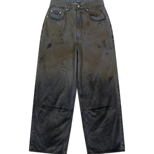 [2] 아캄 더티 그라데이션 데님 팬츠 그레이