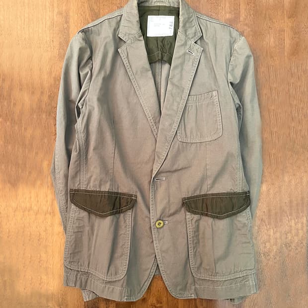 사카이 테일러드 2버튼 재킷