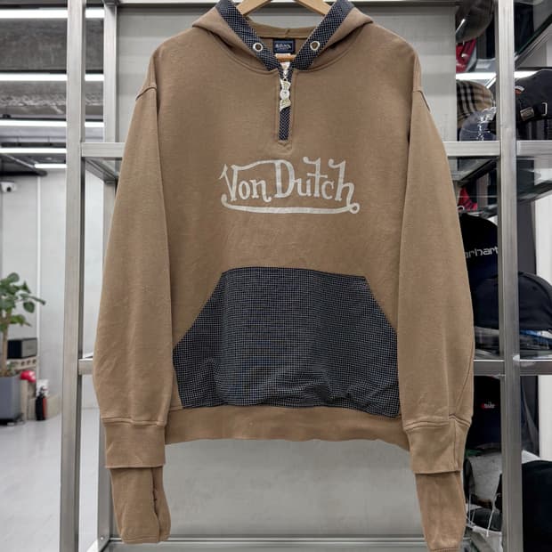 본더치 Von Dutch 00s 풀오버 스웻 후디 후드티