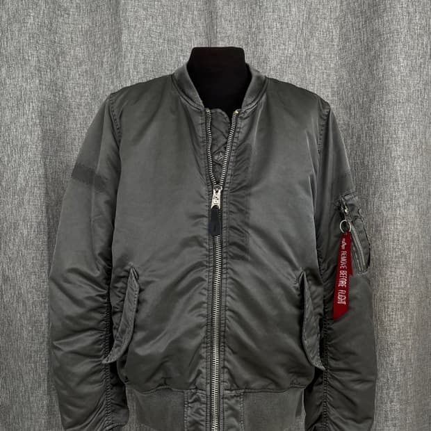알파인더스트리 MA-1 항공 점퍼/#3486
