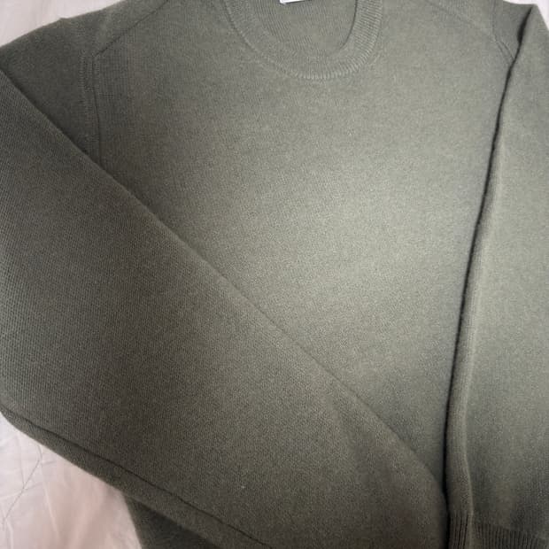 르메르 25fW 메리노울 라운드넥 니트 