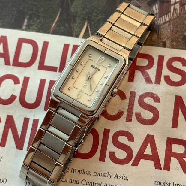 세이코 Seiko 스퀘어 레이디스