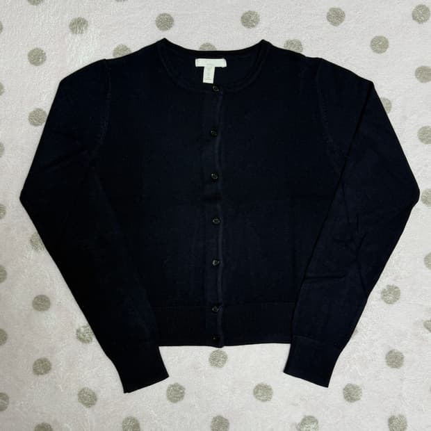 h&m 베이직 가디건 네이비