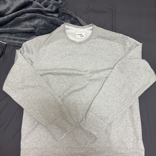 러프사이드 스트롤 롱슬리브 멜란지그레이 2