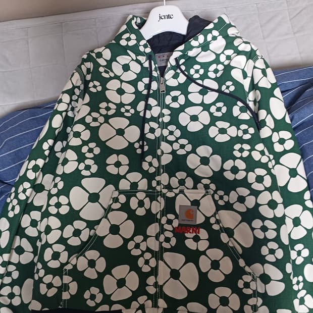 [M] 마르니 칼하트 프린트 풀라워 후드자켓 새상품