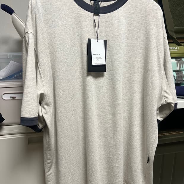 새상품,3) 25ss 모이프 RINGER H/S TEE / HEATHER