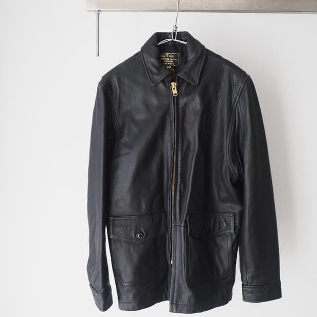 HOGGS x SAN DIEGO LEATHER leather jacket