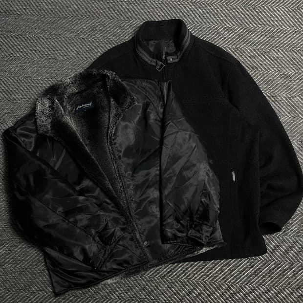 90s jabang mode 아카이브 투인원 모직 자켓y 5325