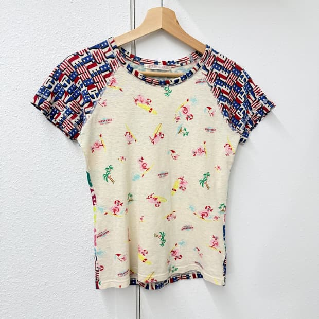빈티지 Hysteric Glamour 90s summer 반팔티