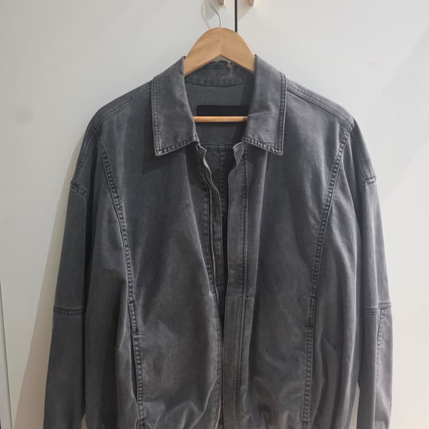 준지 21FW 크롭 블루종 그레이 [48]