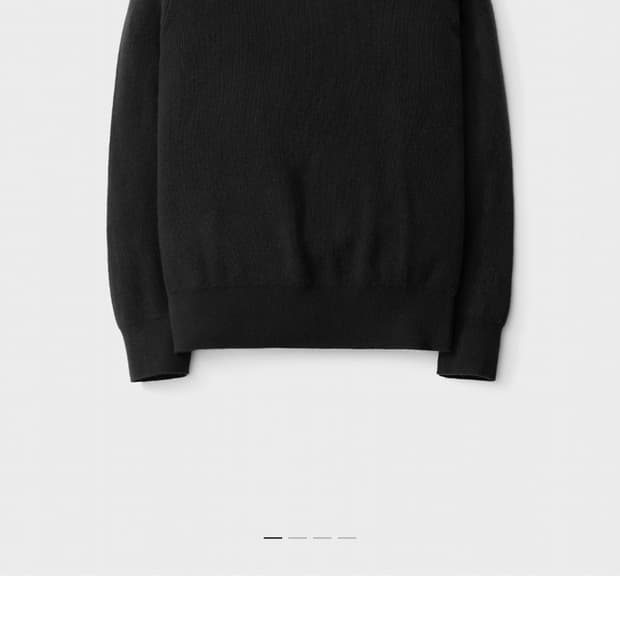 포터리 캐시미어 크루넥 니트