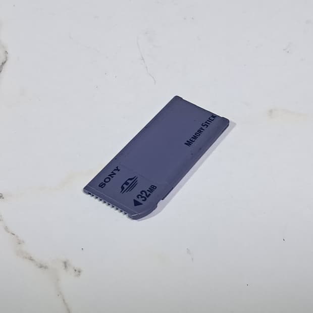 소니 메모리스틱 32MB 빈티지 카메라용