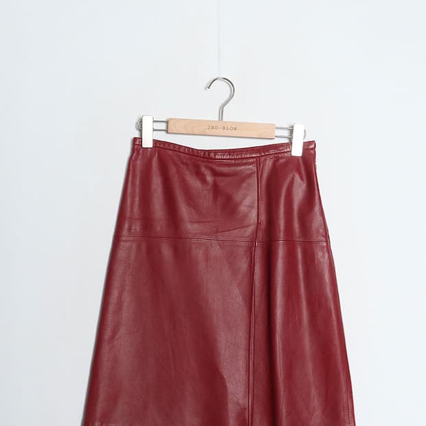 JILL STUART Leather Skirt (26)