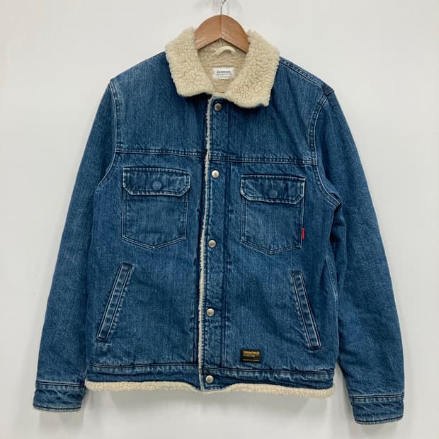 커버낫 뽀글이 데님자켓