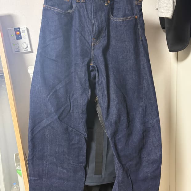 아나크로놈 context DRAPING STARIGHT DENIM 32