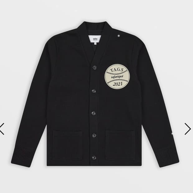 사파리스팟 Roux Base Uniform Cardigan (Black)